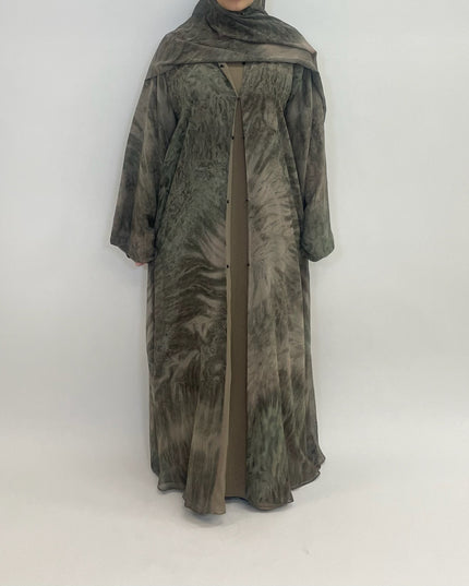 Ayah Watercolor - Olive