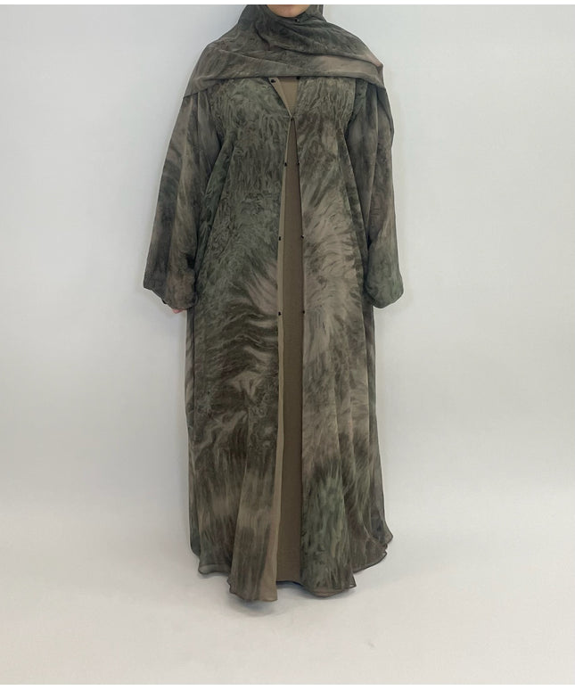 Ayah Watercolor - Olive